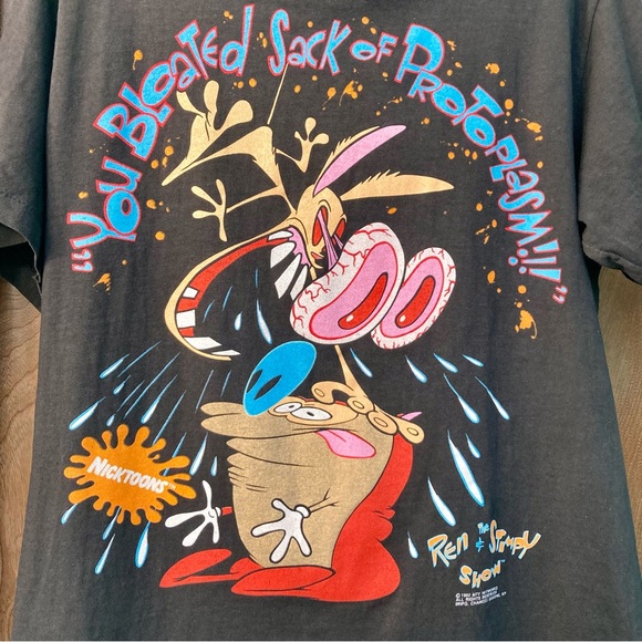 1992 Ren & Stimpy T-Shirt - Picture 3 of 8